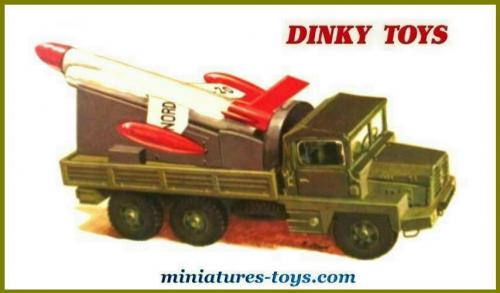 Dinky Toys France - Berliet Gazelle 824 - 1/43 - Camion Militaire Vintage - Occasion