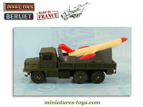 DINKY TOYS 816 BERLIET GAZELLE LANCE FUSEE EUR 50,00 - FR