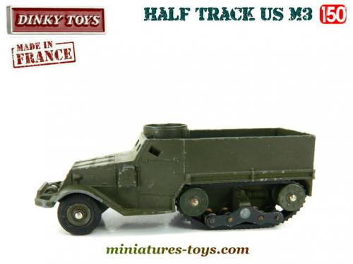 Dinky Toys GB Hanomag half track avec canon anti char