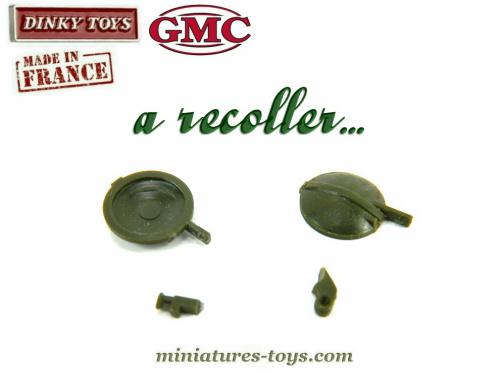 DINKY TOYS Camion GMC citerne militaire armée francaise 2 iem dB leclerc f