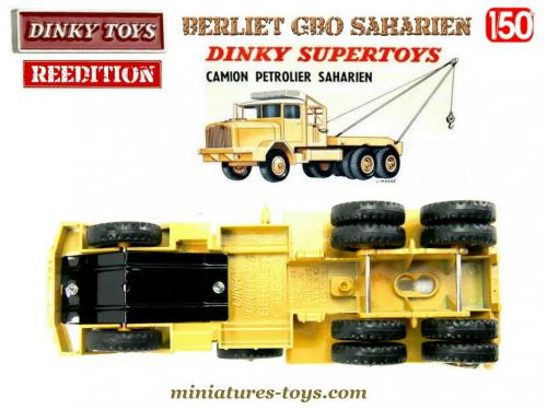 Camion Berliet GBO Benne Basculante – Dinky Toys Atlas 1/43 – Réf 572 (occasion)