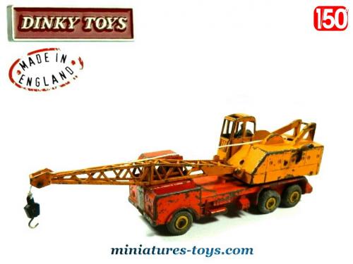 RARE ! DINKY TOYS SUPERTOYS 1:43 CAMION GRUE COLES N° 972 - BOITE Box
