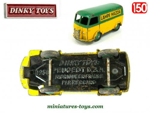 Modèle Réduit Peugeot D4A Quiralu Lampe Mazda - Échelle 1:43 - Neuf, Pour Collection