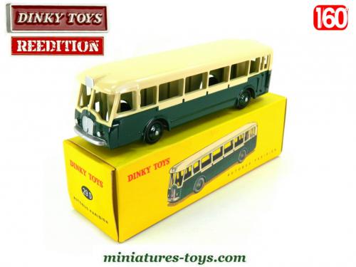 Bus Parisien Dinky Toys – SOMUA Panhard – Vert – Fabriqué En France Par Meccano
