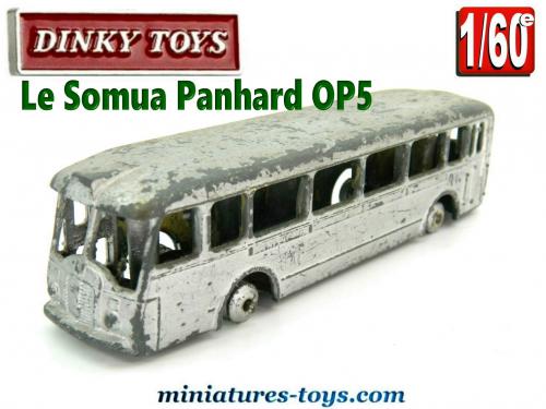 Jouets anciens - BUS DINKY TOYS autobus PARISIEN SOMUA PANHARD fabriqué en France Meccano