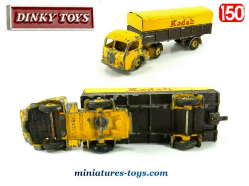 Boîte Reproduction Dinky Toys N°32 AJ - Tracteur Panhard Et Remorque Kodak - Collection Miniature