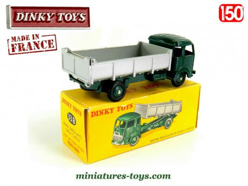 Le camion Simca cargo benne miniature de Dinky Toys au 1/50e miniatures