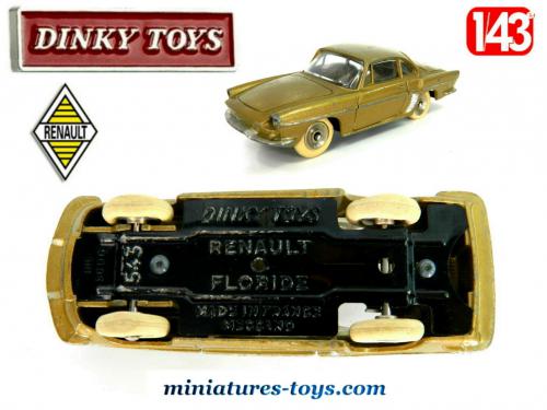 Dinky Toys Renault Floride 543 - Miniature 1/43 - Boîte D'origine - Fabrication Française Meccano