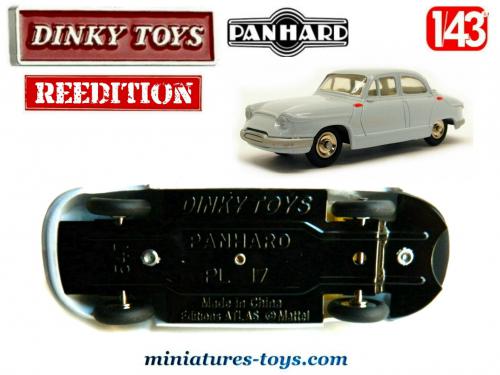 Miniature Panhard PL 17 Minialuxe échelle 1:43 - Métal - État Neuf Dans Sa Boîte