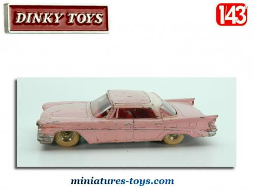 Miniature Dinky Toys N°550 Chrysler Saratoga Rose, Collection Vintage