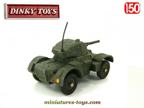Dinky Toys - Automitrailleuse Daimler Française - Réf 676, Véhicule Militaire Métal