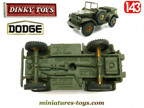 Dinky Toys Dodge Command Car WC56 – Véhicule Militaire Métal – Occasion