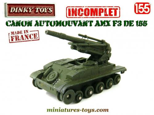 DINKY TOYS NR. 813 Canon de 155 Automoteur EUR 22,00 - DE