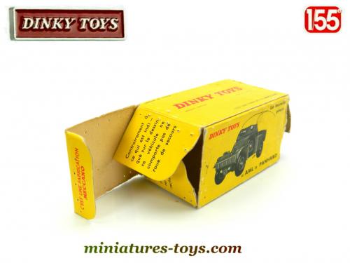 AML Panhard Dinky Toys 1/43e Métal - Années 60 - Avec Boîte D'origine