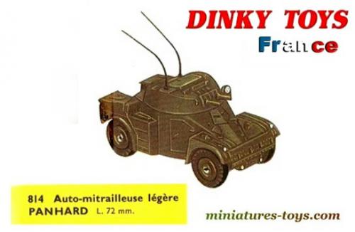 DINKY TOYS FRANCE Militaire 1/43 - Panhard AML EUR 25,20 - FR