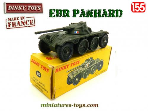 Engin blindé de reconnaissance EBR DINKY TOYS 80A