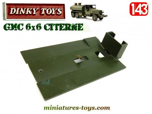 Vieux Camion Militaire DINKY TOYS – GMC 6x6 Bâché (occasion, Métal)