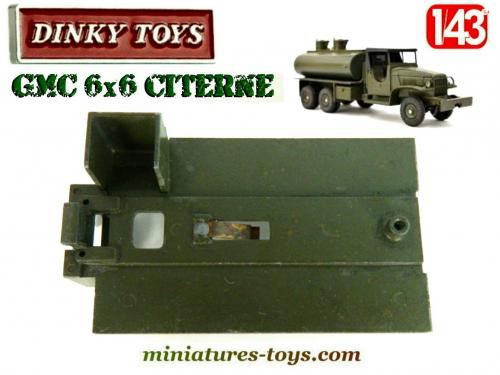 Vieux Camion Militaire DINKY TOYS – GMC 6x6 Bâché (occasion, Métal)