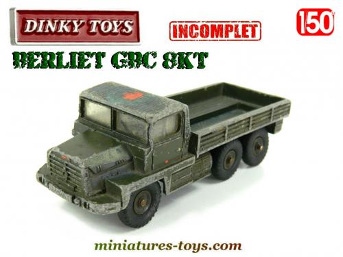 Dinky toys berliet tout terrain - Véhicules militaria (11544917