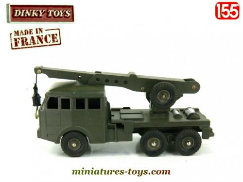 Dinky Toys N°826 - Camion Militaire Berliet Dépannage, Miniature Ancienne