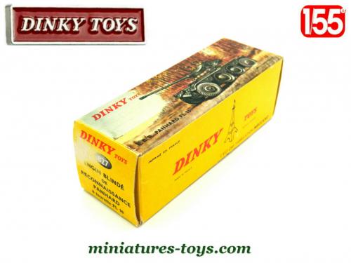 Dinky Toys Panhard EBR FL 10 - Char Militaire 1/43e - Réf 827a - Bon état