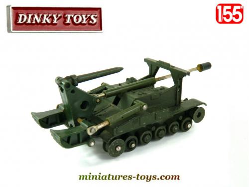 Jouet Dinky Toys - Char Poseur De Pont Version N1 Militaire AMX - Occasion Métal