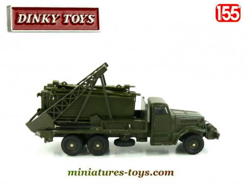 DINKY TOYS 884 CAMION MILITAIRE BROCKWAY POSEUR DE PONT AVEC SA NACELLE | eBay
