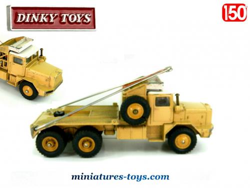 Le camion Berliet GBO saharien 888 en miniature de Dinky Toys