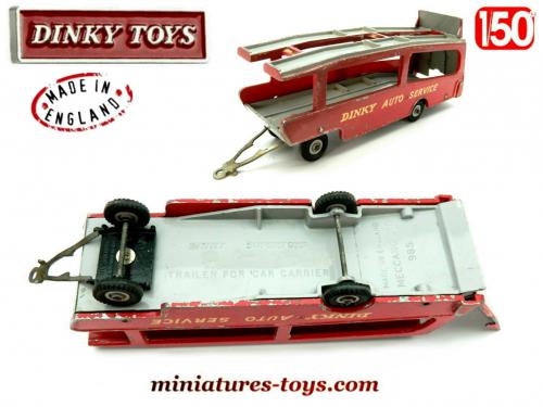 UNIQUE TB ETAT ! Remorque Camion DINKY AUTO SERVICE DINKY SUPERTOYS ref 985