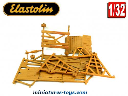 Lot De 8 Figurines Solido Belge – Moyen Âge – Composition élastolin – Très Bon état