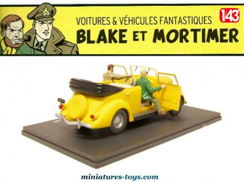 Voiture Blake & Mortimer 1/43 #001 - Ford cabriolet - L'énigme de l' Atlantide | BD Liège