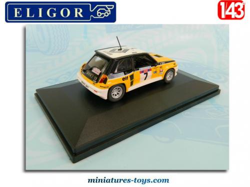 ELIGOR RENAULT 5 TURBO # 7 TOUR DE CORSE 1982 ANDRIE au 1//43° RAGNOTTI