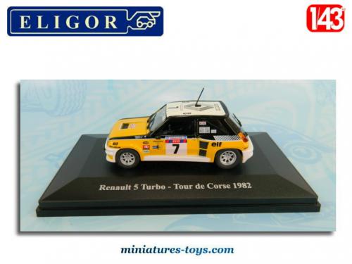 Renault 5 Turbo Tour De Corse 1982 - Pilote Thérier - Modèle 1/43 IXO - Boîte Vitrine - Comme Neuf