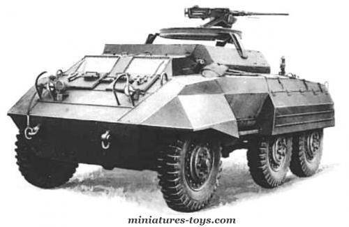 Miniature Solido 1/50 - Tank M20 + Remorque - Véhicule Militaire US - Occasion Parfait