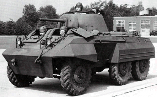 Solido 1/50, Combat Car M20, 2e Division Blindée