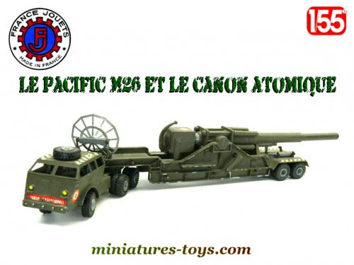FJ, Pacific Truck Military Crane France Toy With A Red Hook