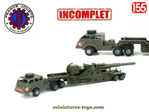 FJ, CAMION PACIFIC grue militaire france jouet avec un