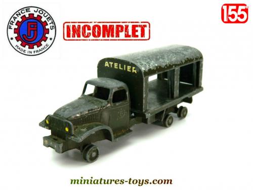 Camion Benne GMC Miniature Ancien – FJ France – Jouet De Collection Des Années 80/90