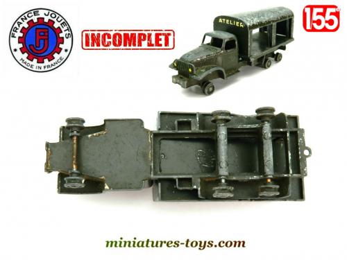 Figurine Métal Soldat Assis R09 Pour Dodge/GMC Militaire - France Jouet Vintage - Occasion