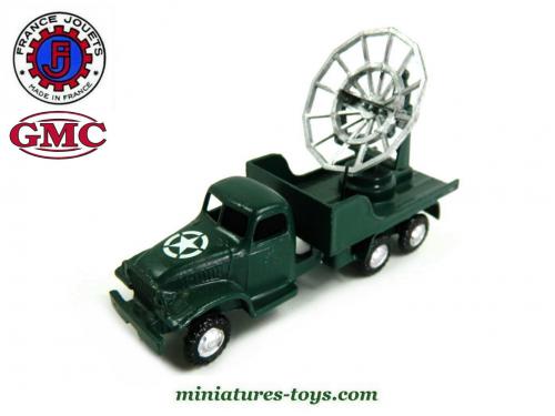 Camion Militaire GMC France Jouet – 12 Soldats Métal – Véhicule Collection FJ