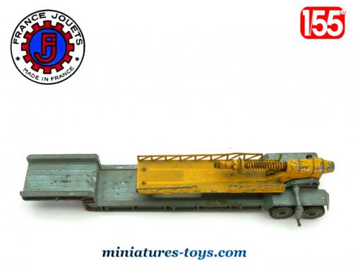 FJ, camion grue militaire PACIFIC complet, france jouet métal A