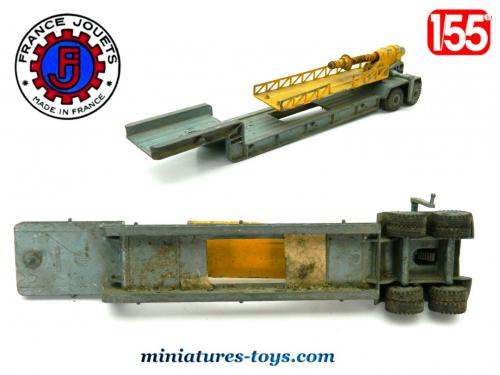 DINKY TOYS 1 plot stabilisateur KAKI remorque militaire fusée corporal