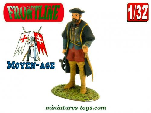 Soldat plomb premier empire- Chasseur à cheval-peint main-tres fin-1980 -NEUF
