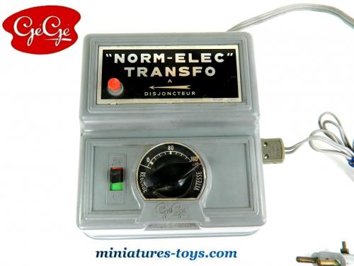 Ancien Transformateur Redresseur GÉGÉ – 220V – Pour Trains Et Jouets électriques