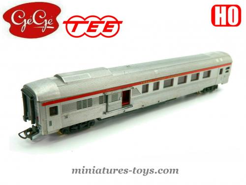Locomotive électrique Gégé TEE - Trans Europ Express, Commande électronique, Vintage
