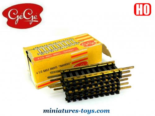 HORNBY 7520 6 rails 1/3 droits . en Boite NEUF Ho