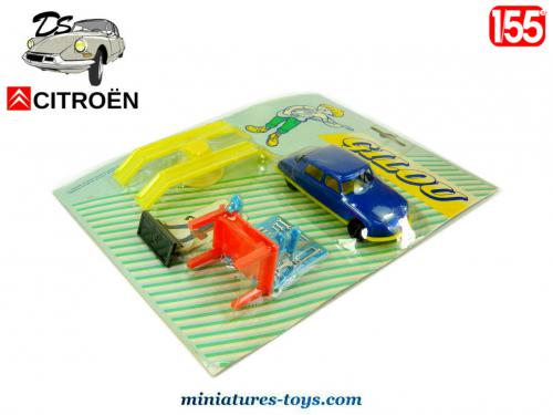 Jouet Citroën DS ID Orange - Échelle 1/22 - Espagne 1960-70 - Neuf Sous Blister