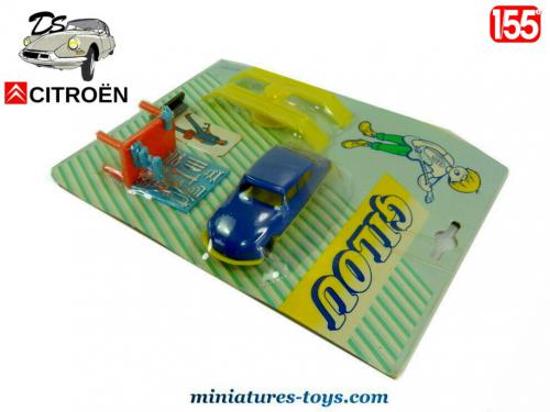 Jouet Citroën DS ID Orange - Échelle 1/22 - Espagne 1960-70 - Neuf Sous Blister
