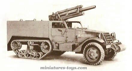 Solido 1/50 Half Track M3 US Army Obusier 105mm – WW2, Collection