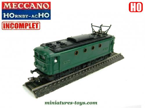BELLE LOCOMOTIVE ELECTRIQUE Bb12061 Bleue Hornby Acho Meccano Avec